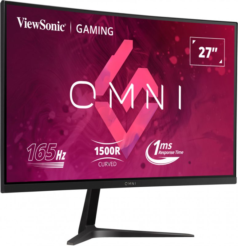 Màn hình máy tính Cong ViewSonic VX2718-PC-MHD | 27 inch/Full HD/Tấm nền VA/165Hz