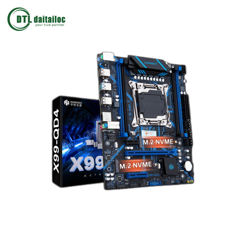 Mainboard HUANANZHI X99 QD4 (1 CPU, 4 x DDR4)