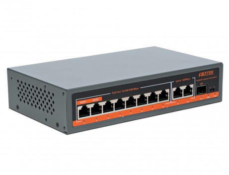 Thiết bị mạng Aptek Switch SP1083P(Switch 8 port PoE Gigabit)