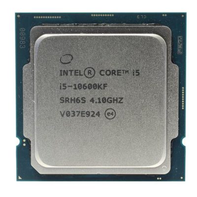 CPU Intel Core I5 10600KF TRAY