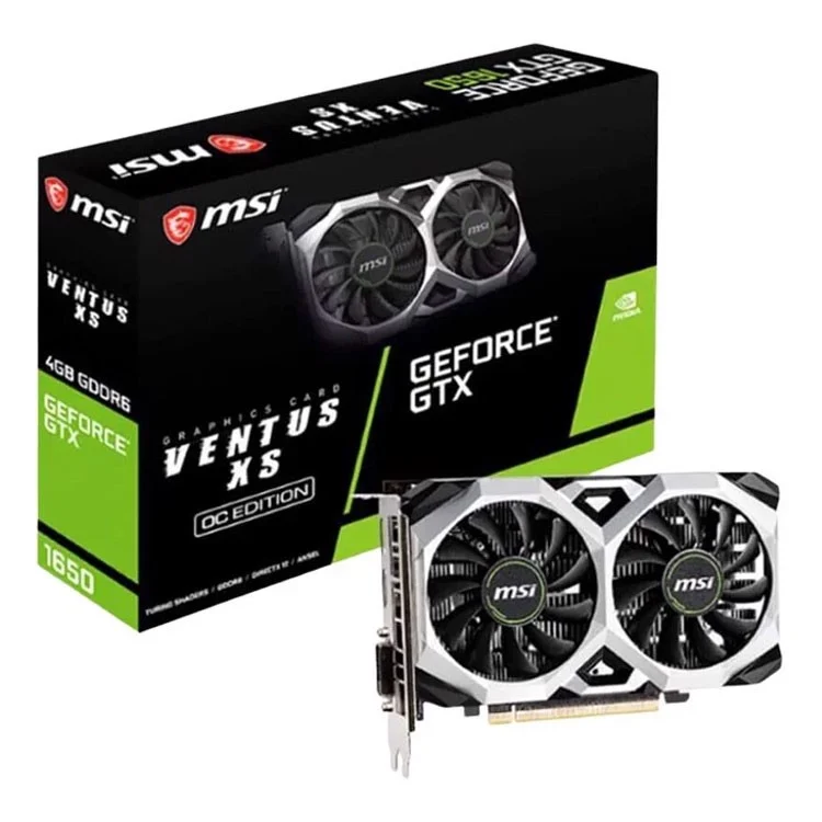 VGA MSI GeForce GTX 1650 D6 4GB VENTUS XS OCV1
