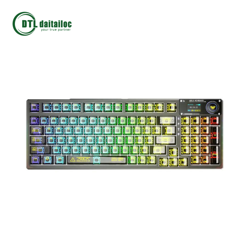 Bàn phím cơ gaming Aula F98 Pro 3 mode