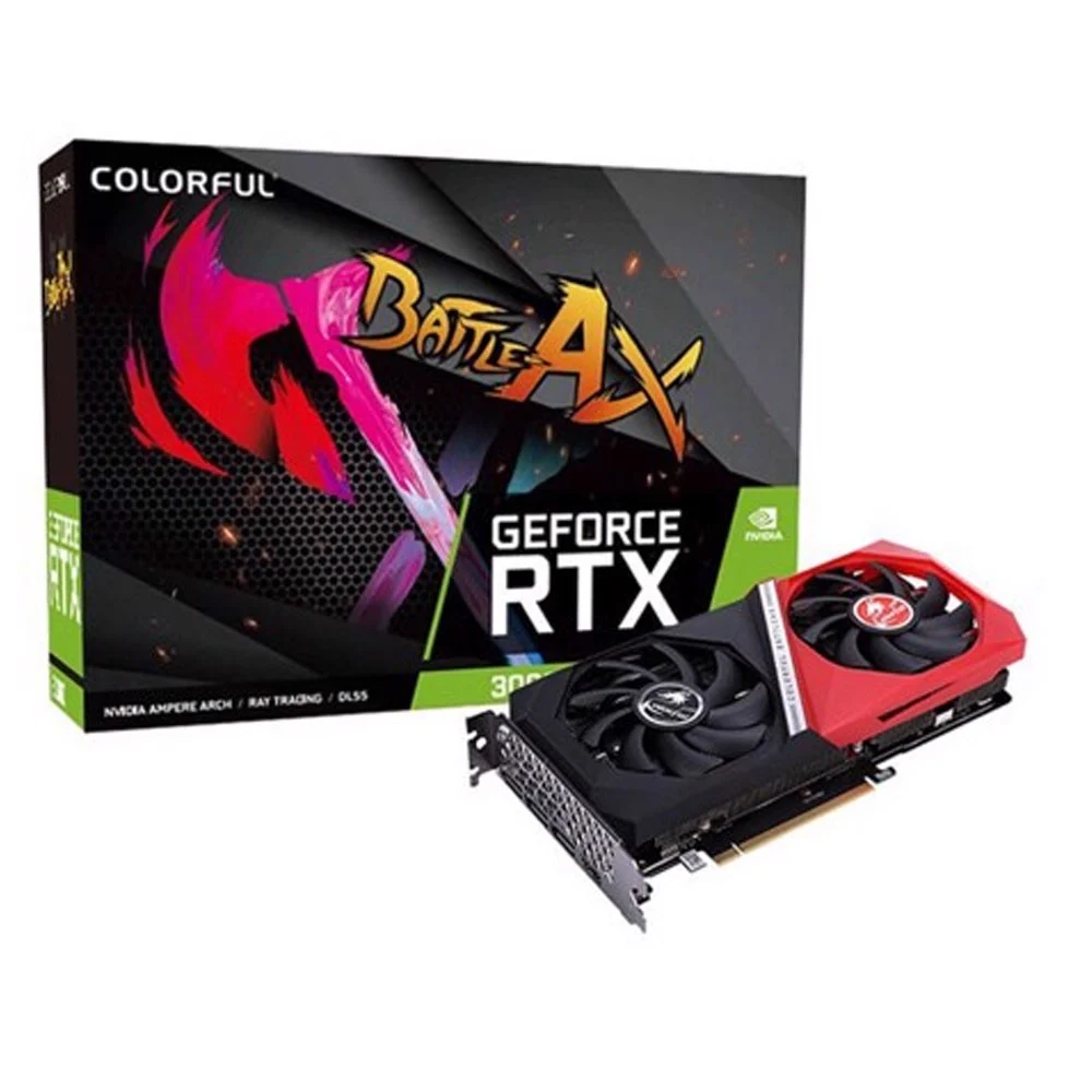 Card màn hình VGA Colorful RTX 3060 NB DUO 8GB L-V 2 Fan V2