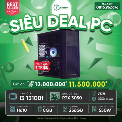 PC DTL Gaming I3 - RTX3050