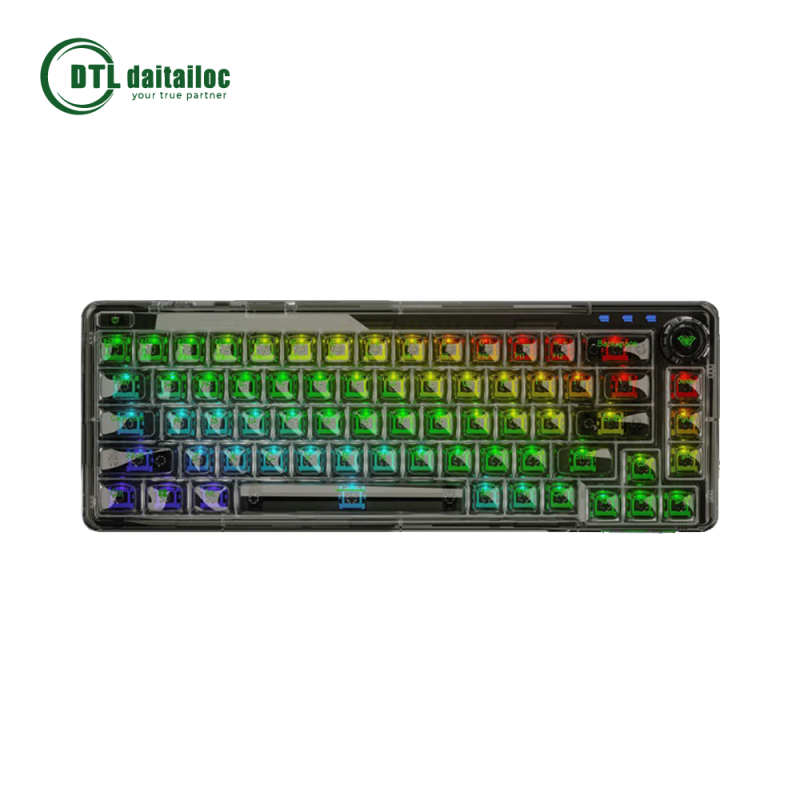 Bàn phím cơ gaming Aula F68 3 mode
