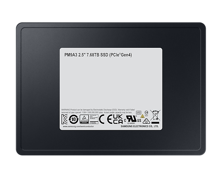 Ổ cứng Datacenter SSD PM9A3 2.5 inch SSD - 7680GB