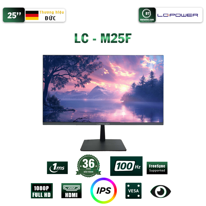 Màn hình LC POWER LC-M25F 25inch FHD IPS 100Hz