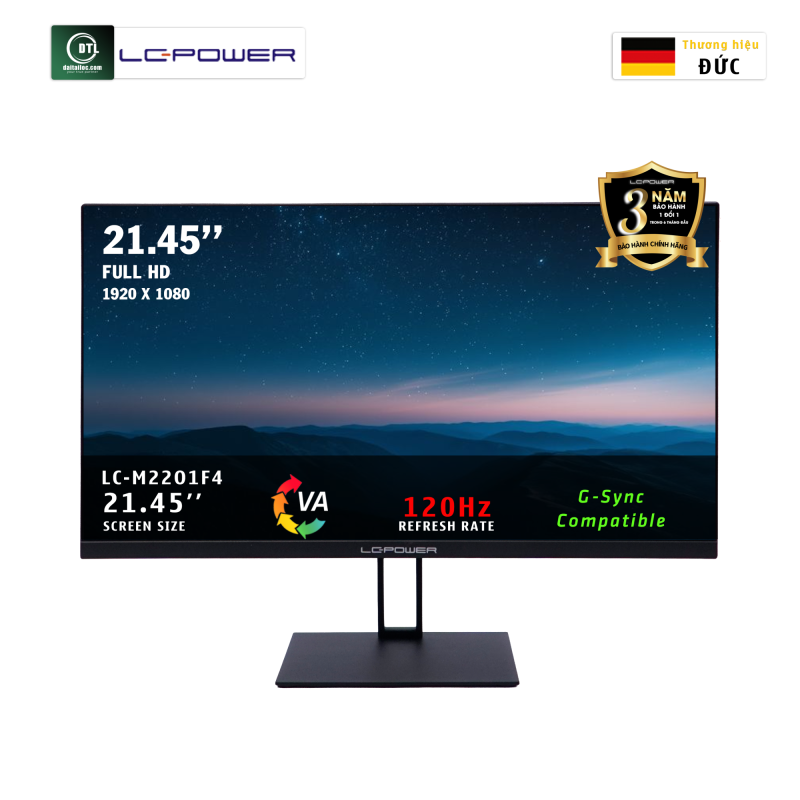 Màn hình LC POWER 22inch LC-M2201F4 IPS FHD 120Hz