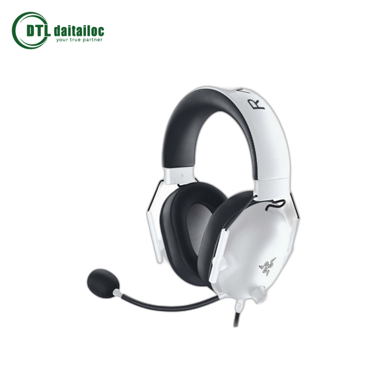 Tai nghe Razer BlackShark V2 X-Wired Gaming Headset-Trắng(White)