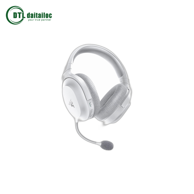 Tai nghe Razer Barracuda - Mercury White