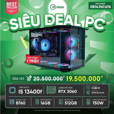 PC DTL Gaming I5 13400F - RTX3060