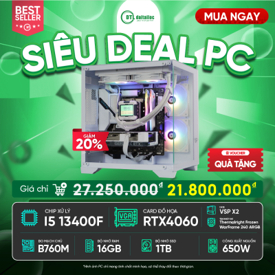 PC WHITE XP DTL Gaming I5 - RTX4060