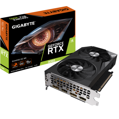 VGA Gigabyte GeForce RTX 3060 GAMING OC 8GB (GV-N3060GAMING OC-8GD)