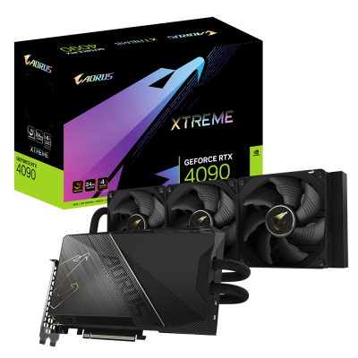 Vga Gigabyte RTX 4090 Aorus Xtreme Waterforce 24GB GDDR6X (GV-N4090AORUSX W-24GD)