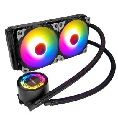 Tản nhiệt nước Coolmoon RGB 240p mặt gương