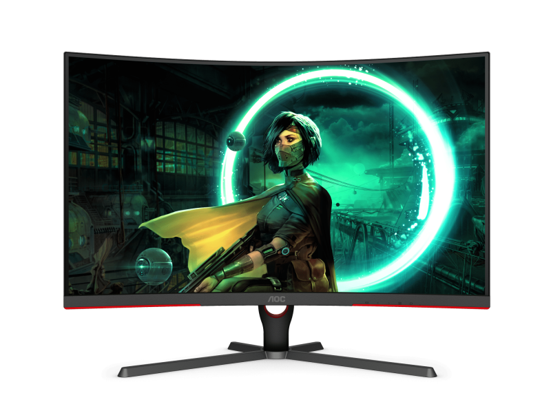 Màn Hình GAMING AOC CQ32G3SE/74 (31.5 INCH/QHD/VA/165HZ/1MS/CONG)