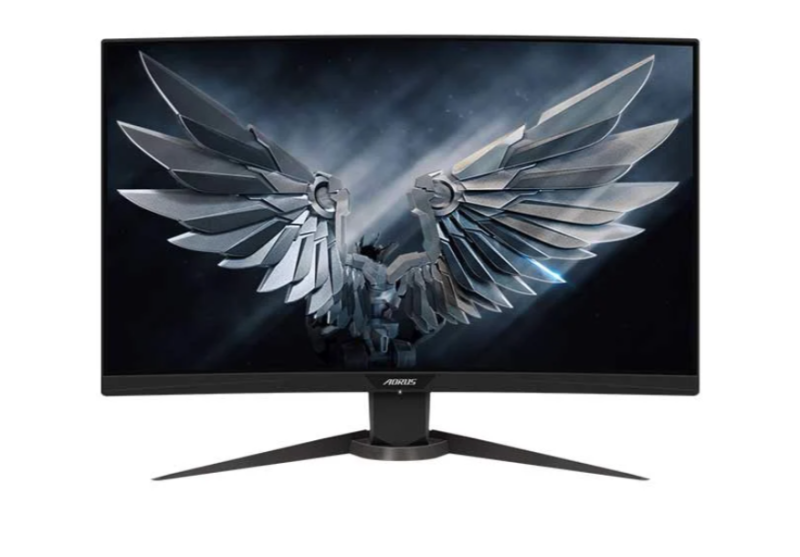 Màn hình máy tính LCD Cong Gigabyte Aorus CV27F-EK | 27 inch/Full HD/Tấm nền VA/165Hz Chính Hãng
